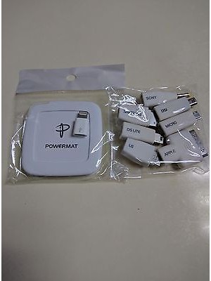 Powermat Universal Powercube Set (The Original 7 Tips) + 1 Apple Lightning Tip